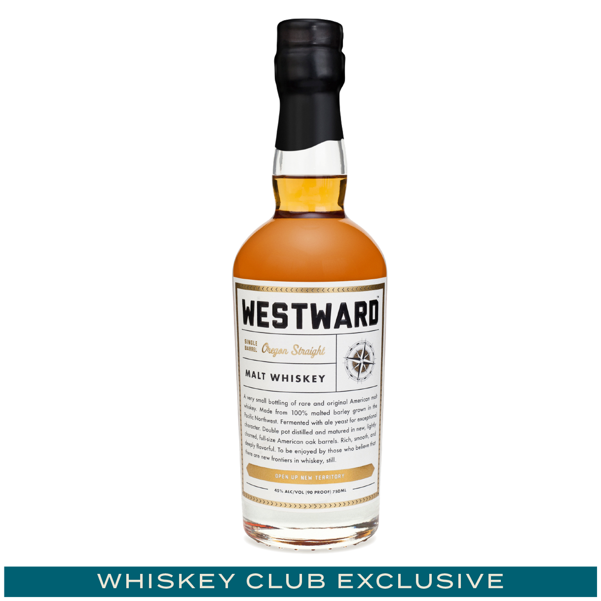 Westward Whiskey Oregon Grown and Malted - 2018